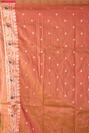 Green Blended Katan Silk Saree - Keya Seth Exclusive