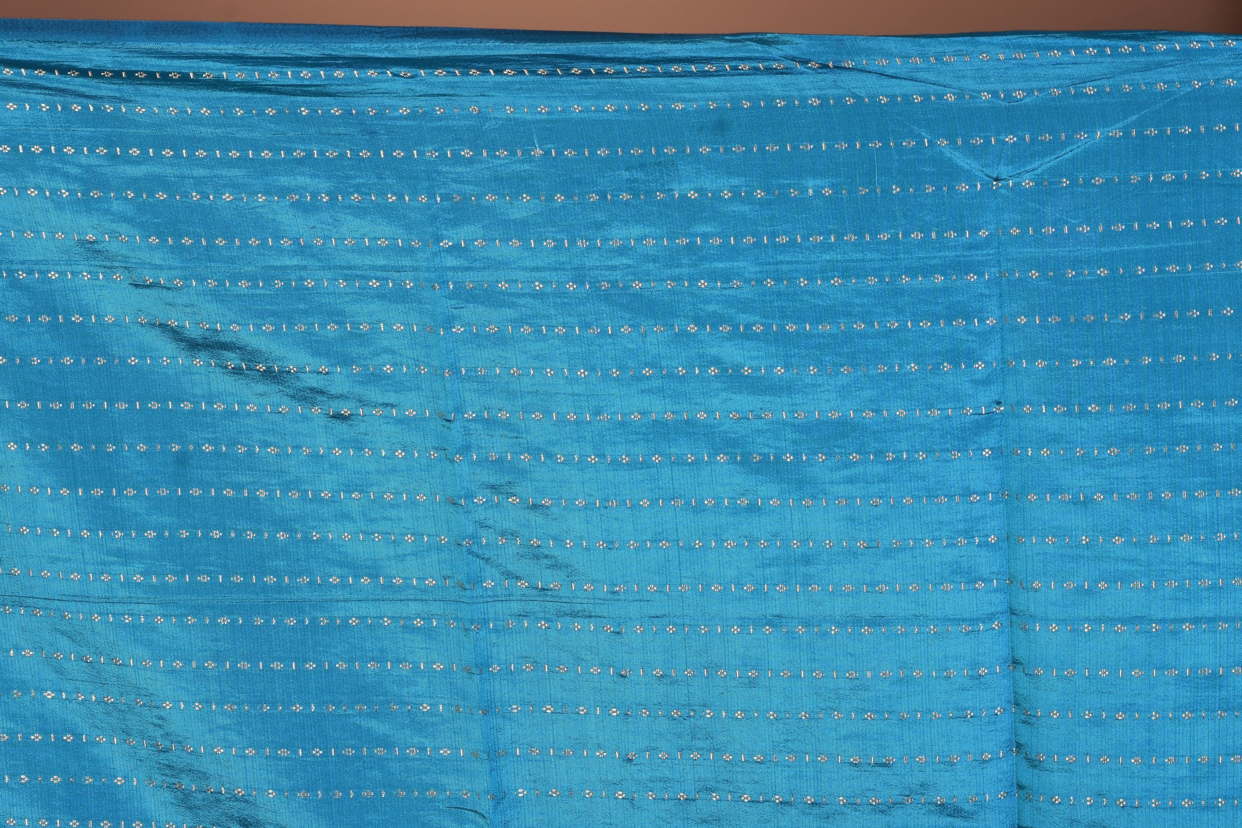 Light Blue Art Silk Saree with Zari Work - Keya Seth Exclusive