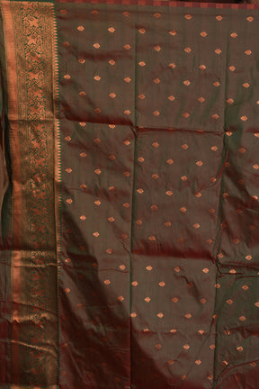 Pink Mushroo Silk Saree - Keya Seth Exclusive