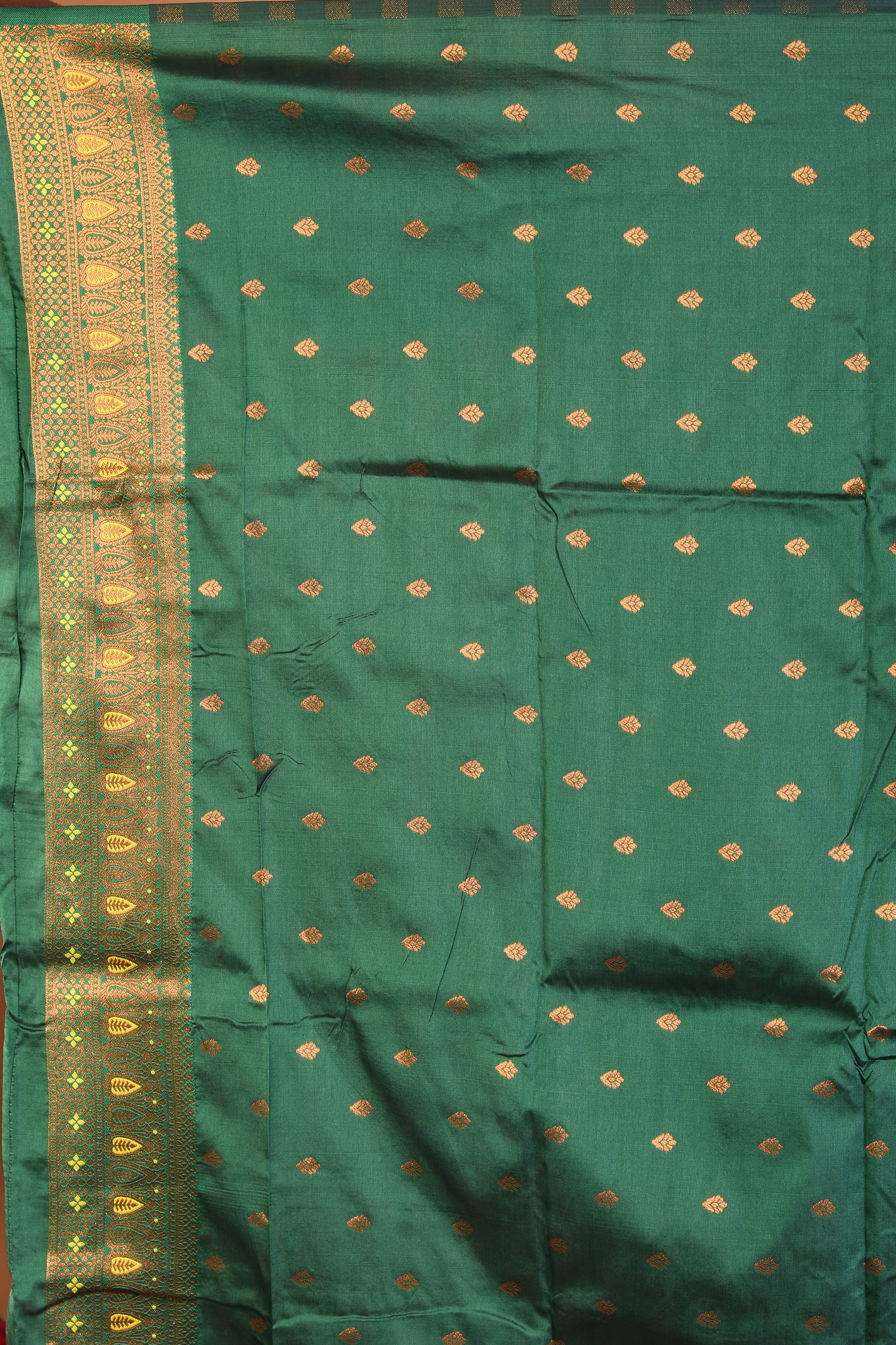 Green Blended Kanjivaram Silk Saree - Keya Seth Exclusive