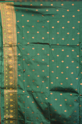 Green Blended Kanjivaram Silk Saree - Keya Seth Exclusive