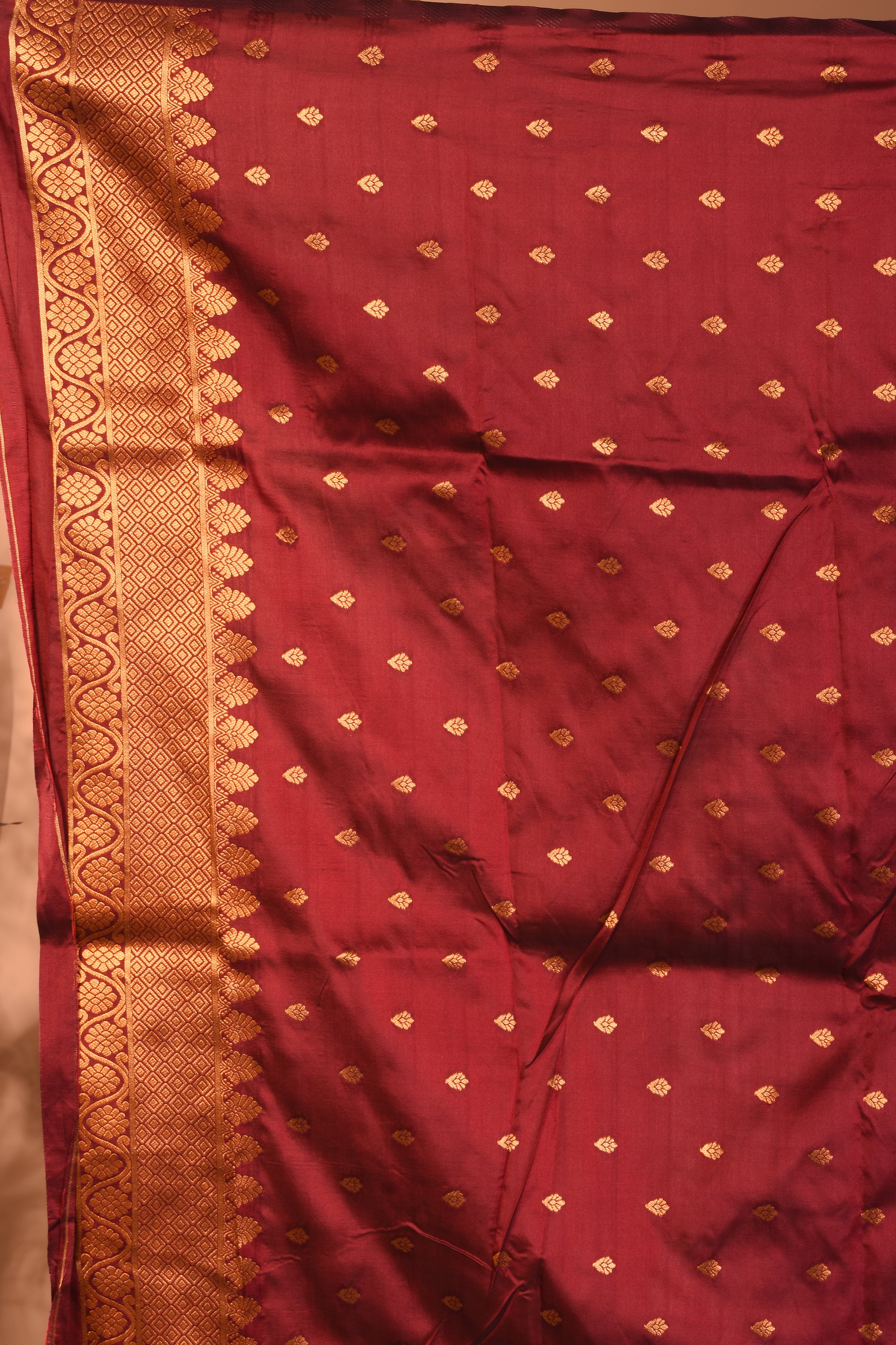 Bottle Green Blended Kanjivaram Silk Saree - Keya Seth Exclusive