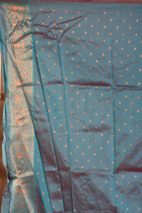 Pink Blended Katan Silk Saree - Keya Seth Exclusive