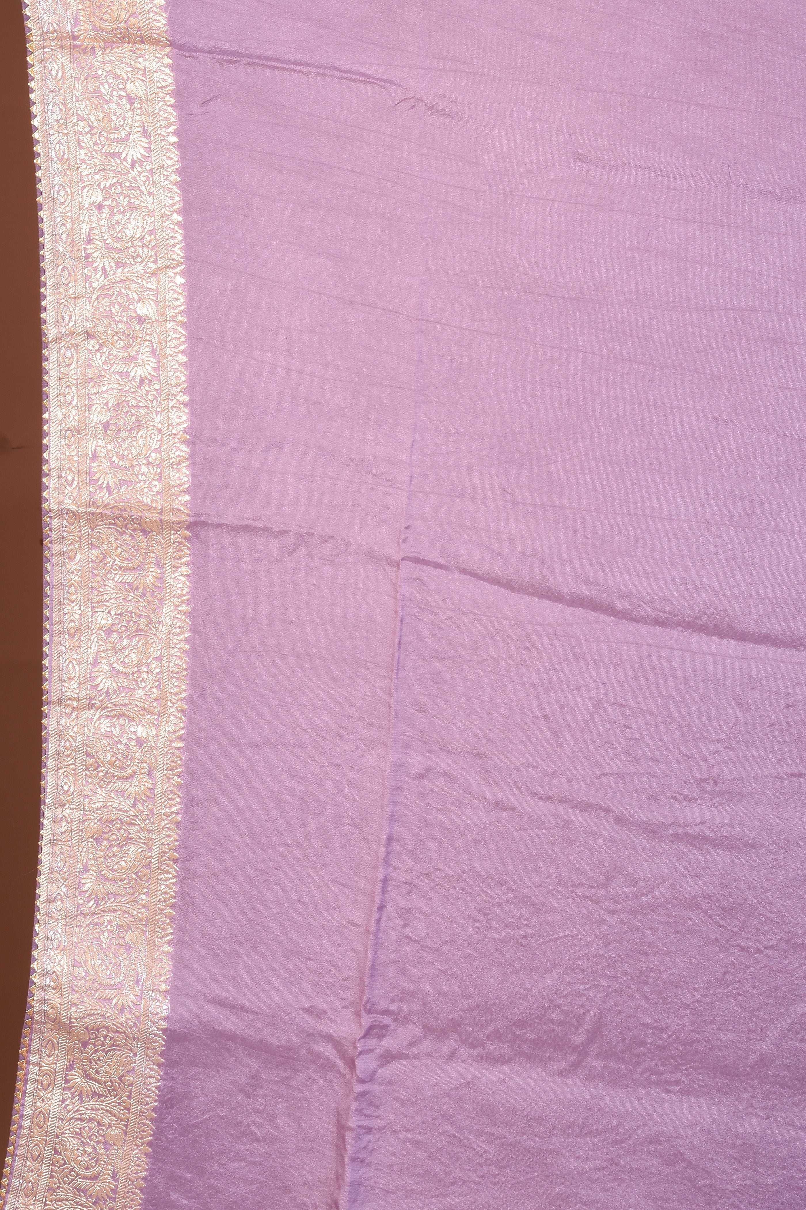 Mauve Blended Georgette Saree with Jalwork - Keya Seth Exclusive