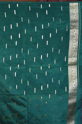 Borderless Wine Blended Silk Saree - Keya Seth Exclusive