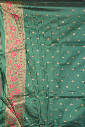 Magenta Blended Katan Silk Saree - Keya Seth Exclusive