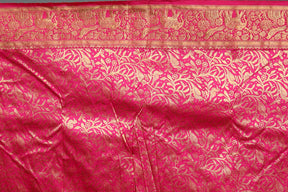 Dark Green Pure Kanjivaram Saree