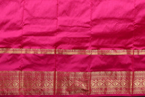 Purple Pure Kanjivaram Silk Saree