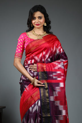 Multicolored Kalakhetra Saree
