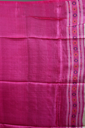 Offwhite Pure Tussar Saree