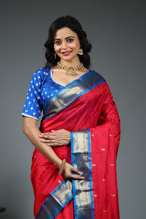 Pink Pure Kanjivaram Silk Saree