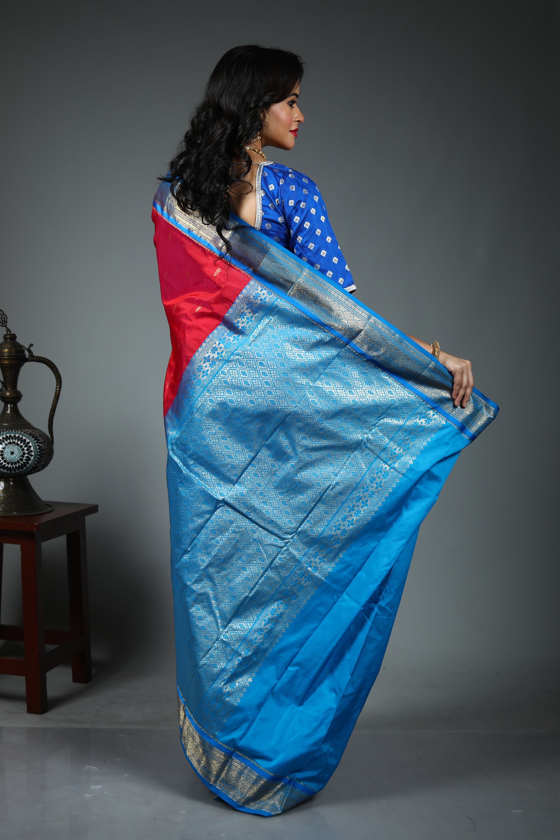 Pink Pure Kanjivaram Silk Saree