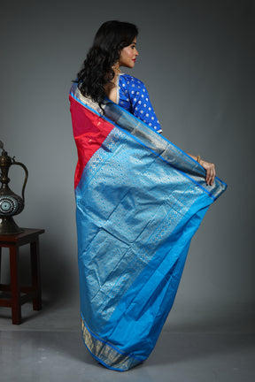 Pink Pure Kanjivaram Silk Saree