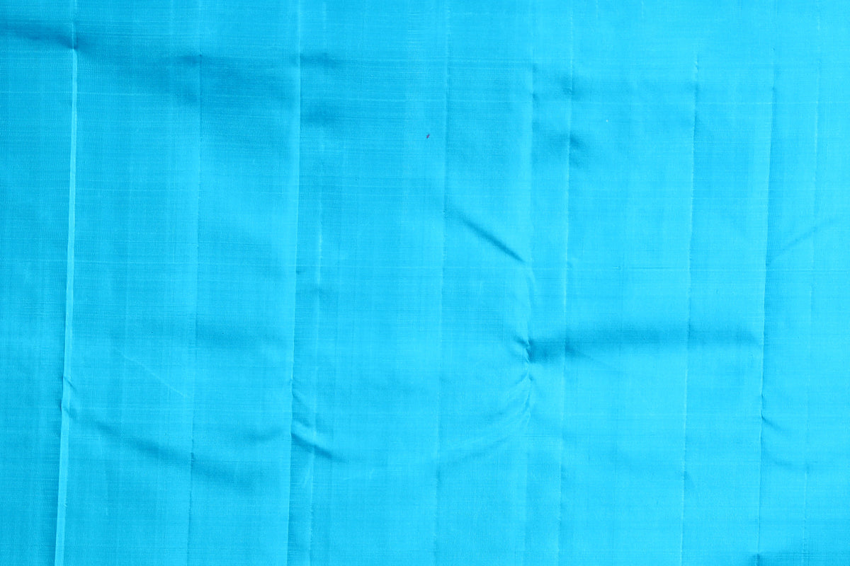 Navy Blue Pure Kanjivaram Silk Saree