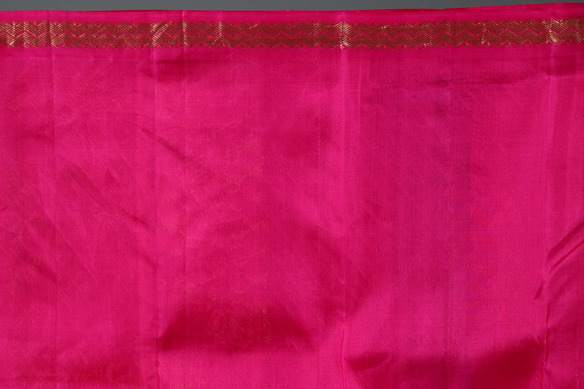 Royal Blue Pure Kanjivaram Silk Saree