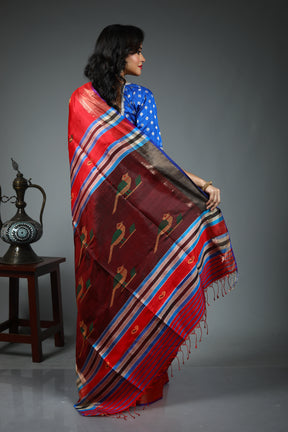 Wine Kalashetra Saree