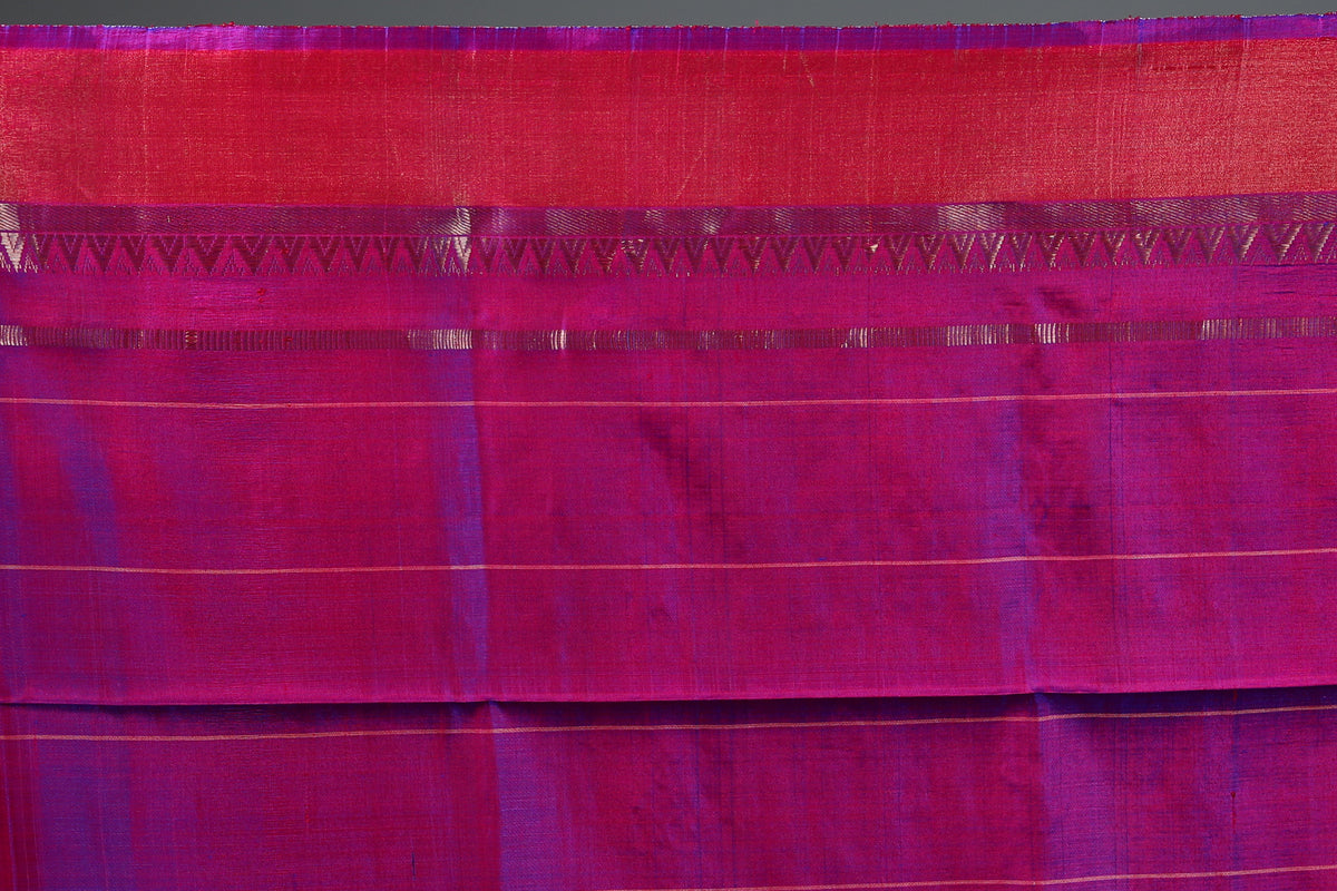 Purple Kalashetra Saree