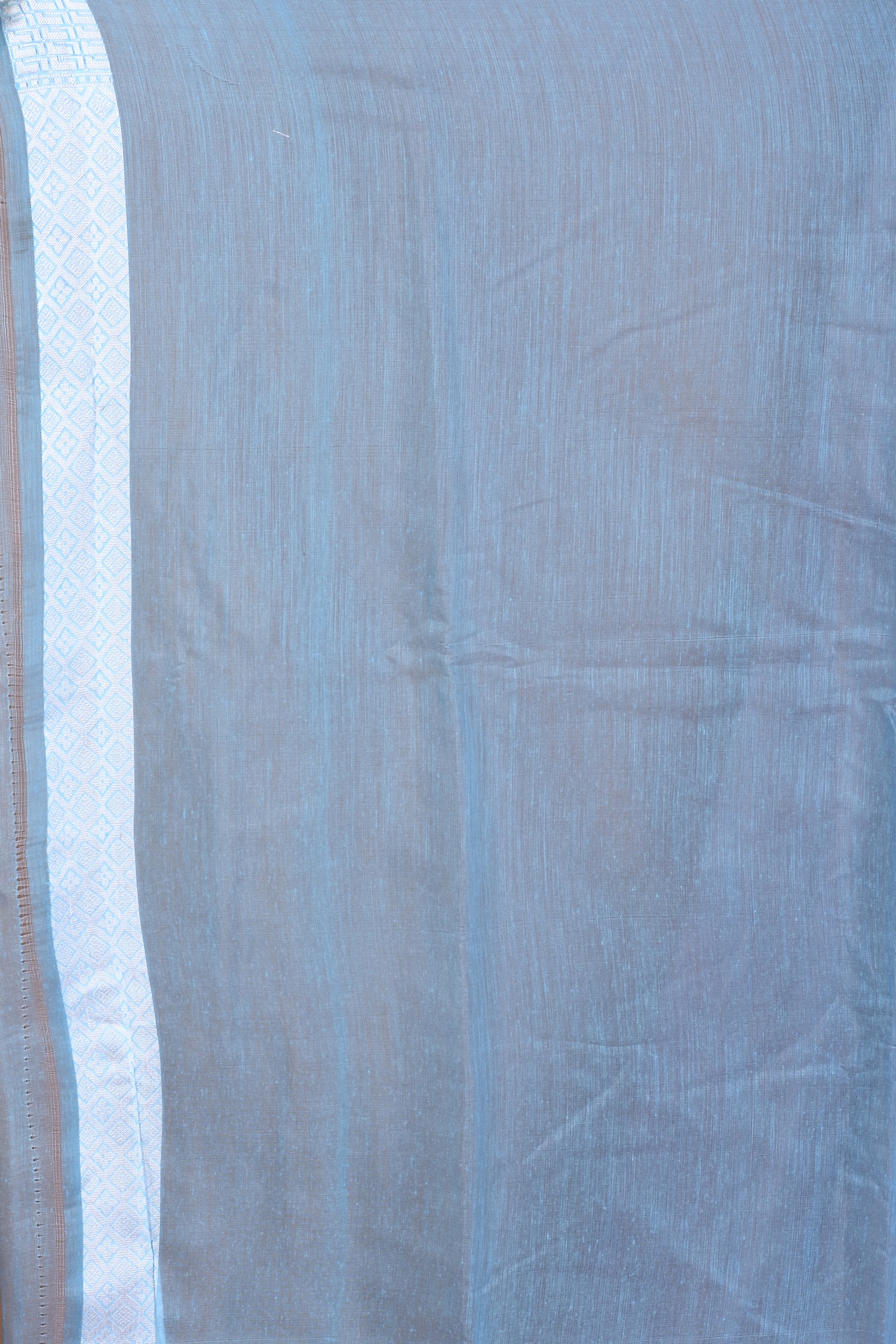 Light Blue Blended Dhakai Banarasi Saree - Keya Seth Exclusive