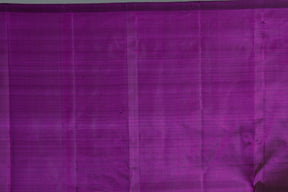 Purple Pure Checkered Kanjivaram Silk Saree