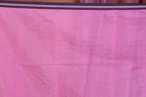 Light Pink Blended Muslin Saree with Threadwork - Keya Seth Exclusive