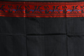 Black Pure Baluchari Saree