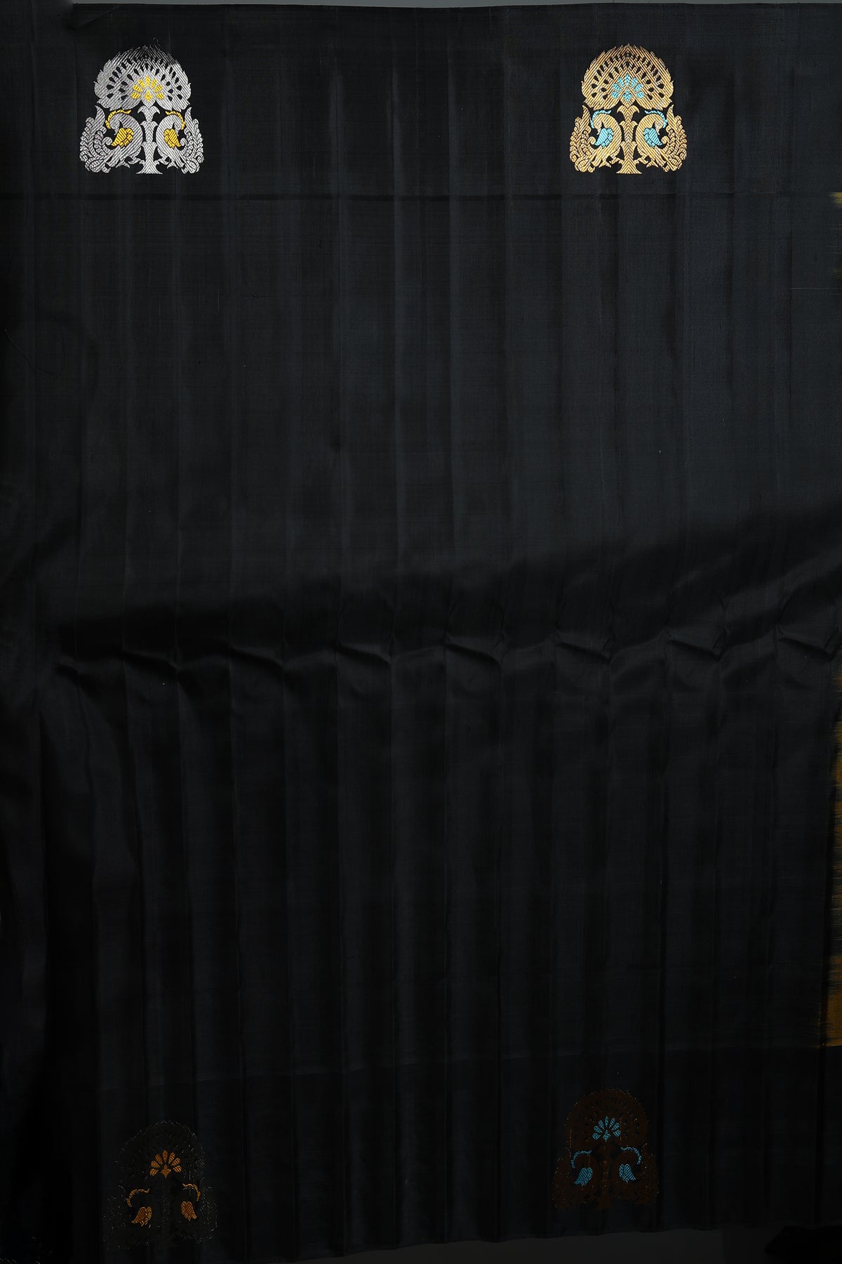 Olive Pure Gadwal Saree