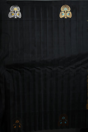 Olive Pure Gadwal Saree