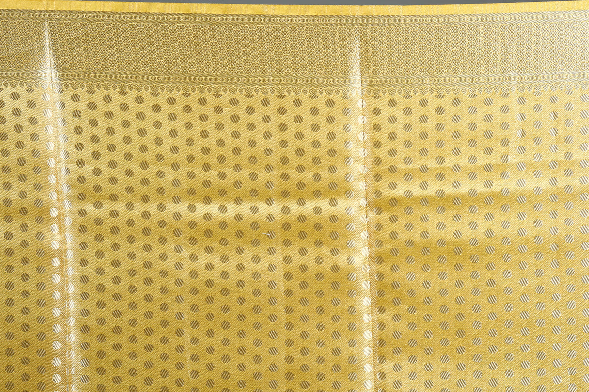 Yellow Tissue Saree