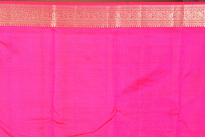 Rani Pure Kanjivaram Saree with Golden Borders - Keya Seth Exclusive