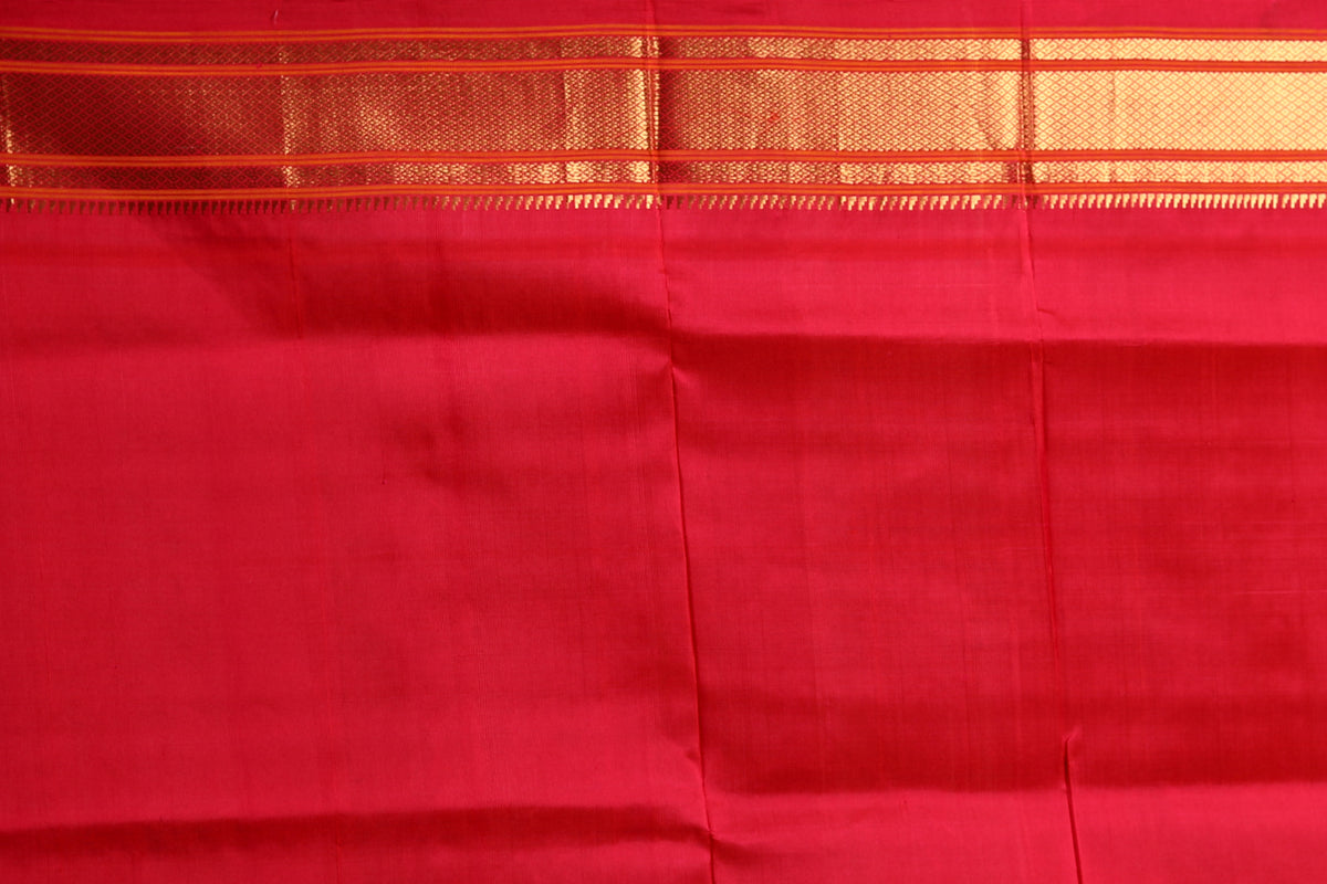 Yellow Pure Katan Saree