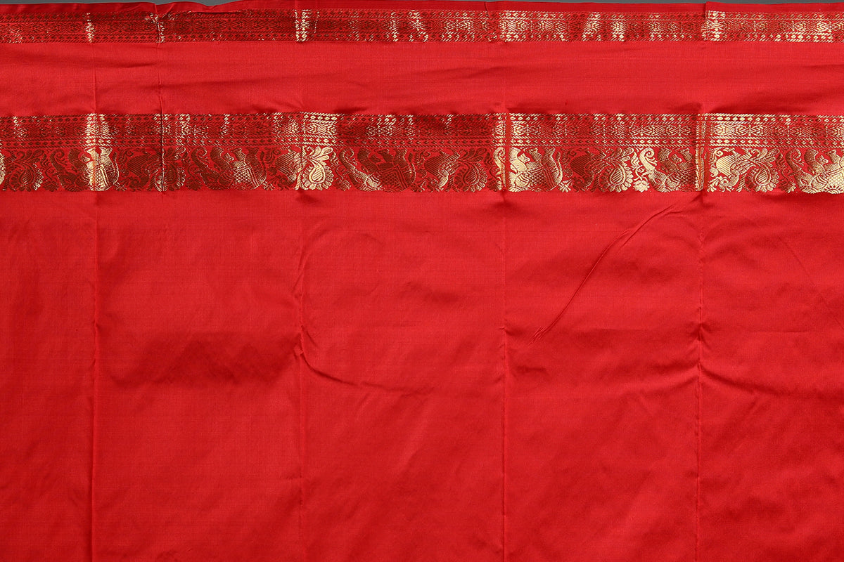 Black Pure Kanjivaram Silk Saree