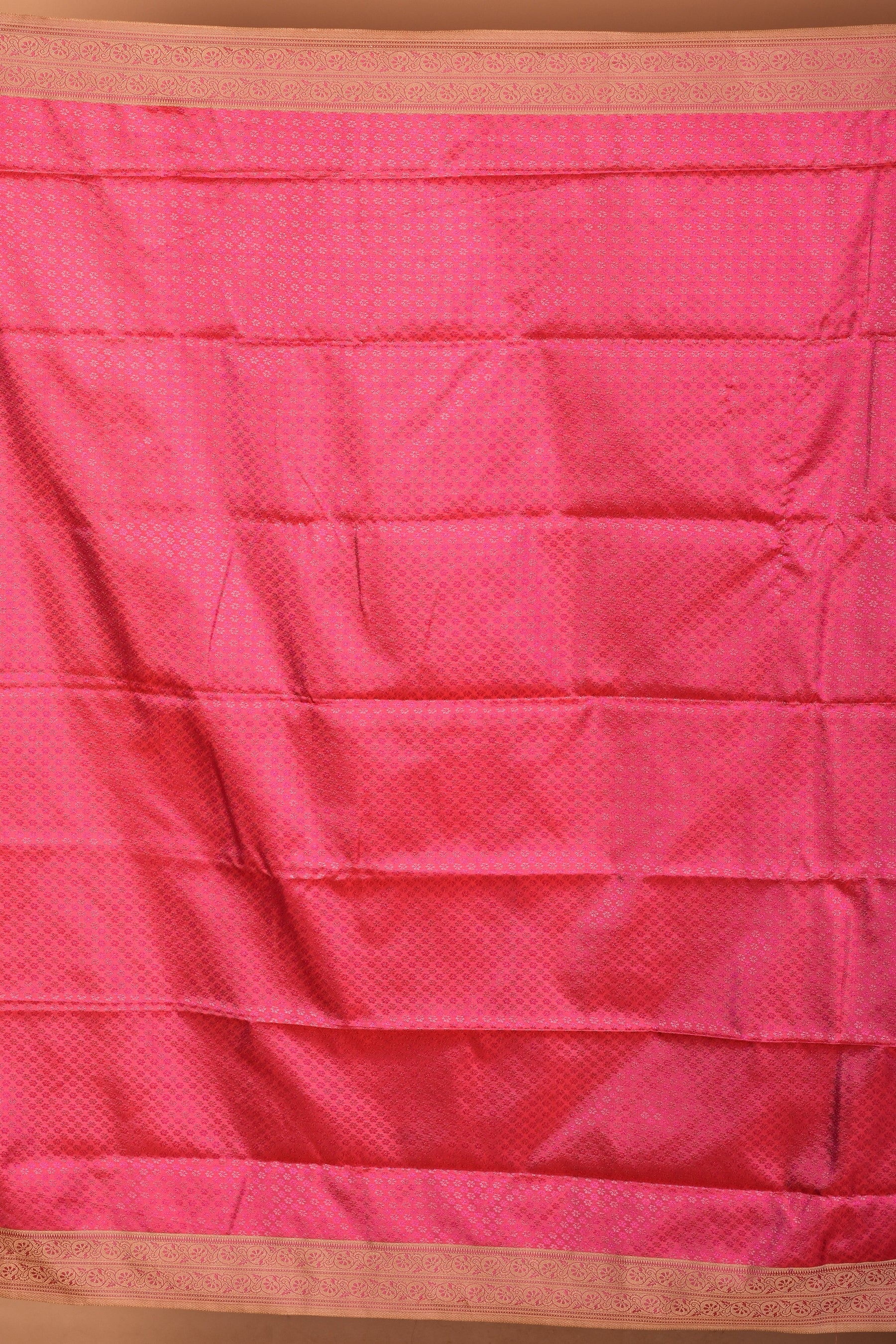 Pink Arani Silk Saree with Blouse Piece - Keya Seth Exclusive