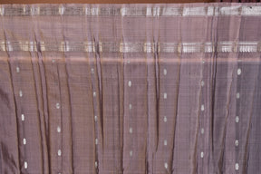 Magenta Pure Gadwal Saree with Light Brown Borders - Keya Seth Exclusive