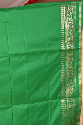 Offwhite Blended Silk Saree - Keya Seth Exclusive