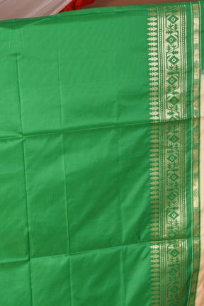 Offwhite Blended Silk Saree - Keya Seth Exclusive