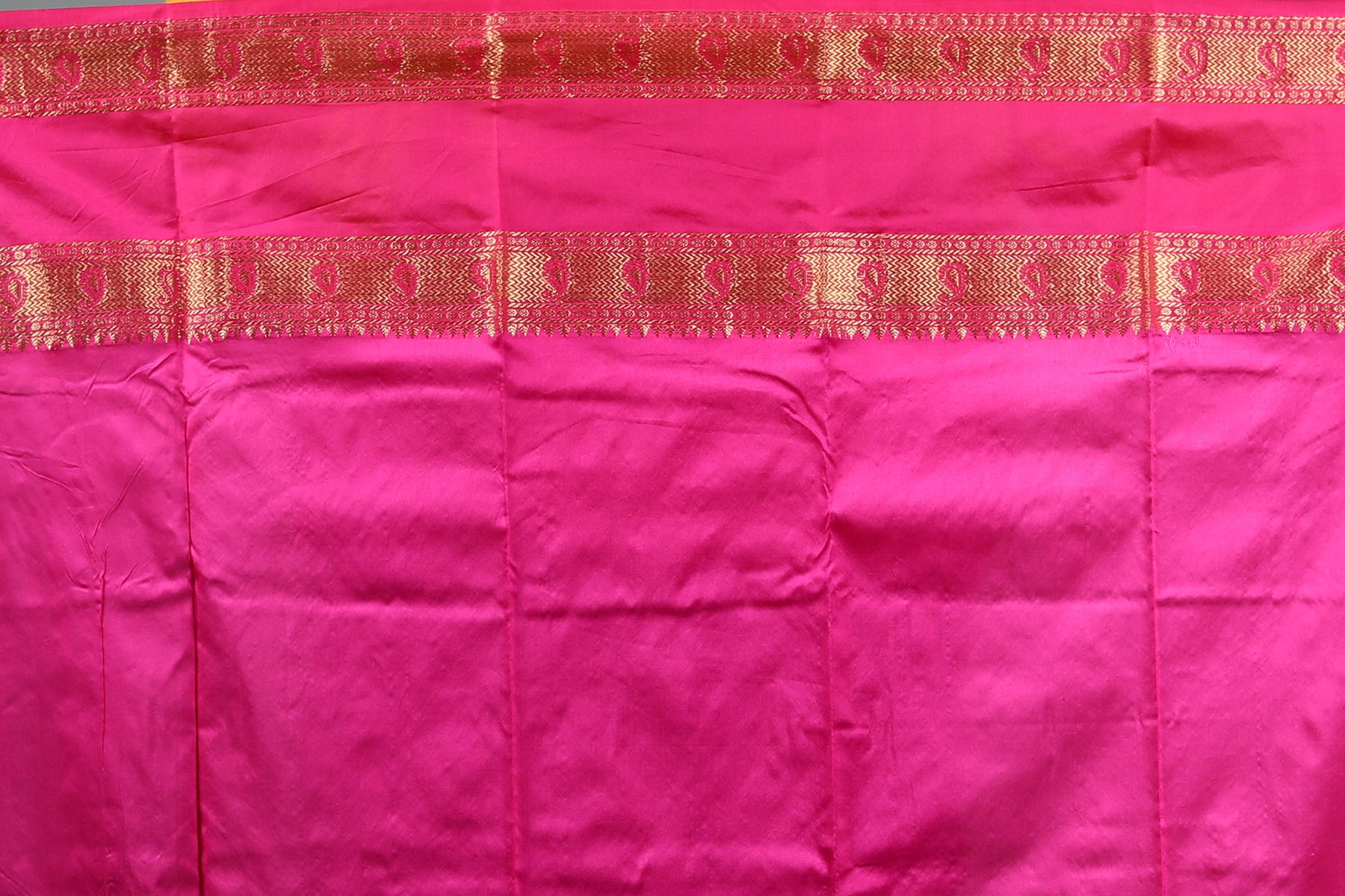 Grey Dual Tone Kanjivaram Silk Saree
