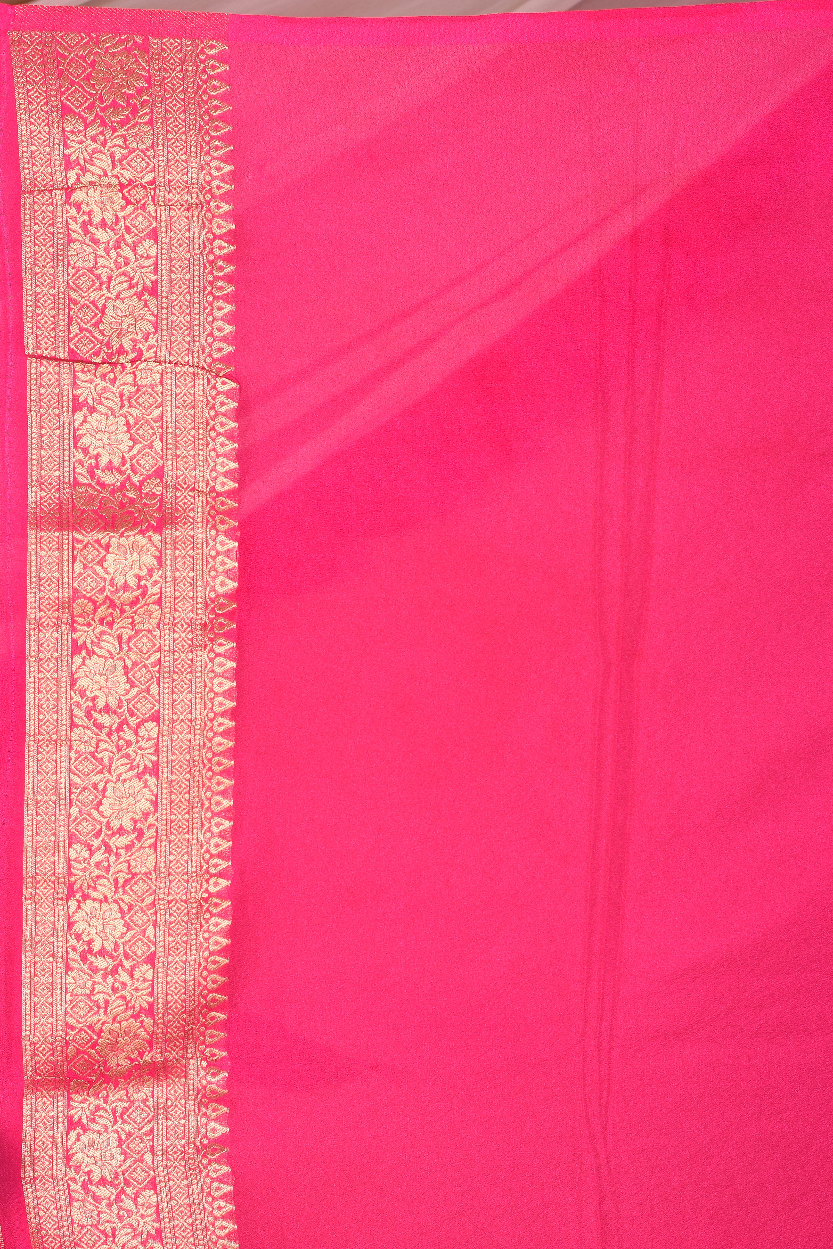 Dark Green Blended Khaddi Saree - Keya Seth Exclusive