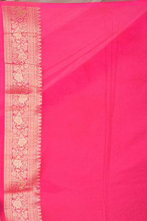 Dark Green Blended Khaddi Saree - Keya Seth Exclusive