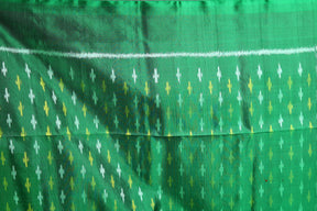 Maroon Pure Ikkat Saree
