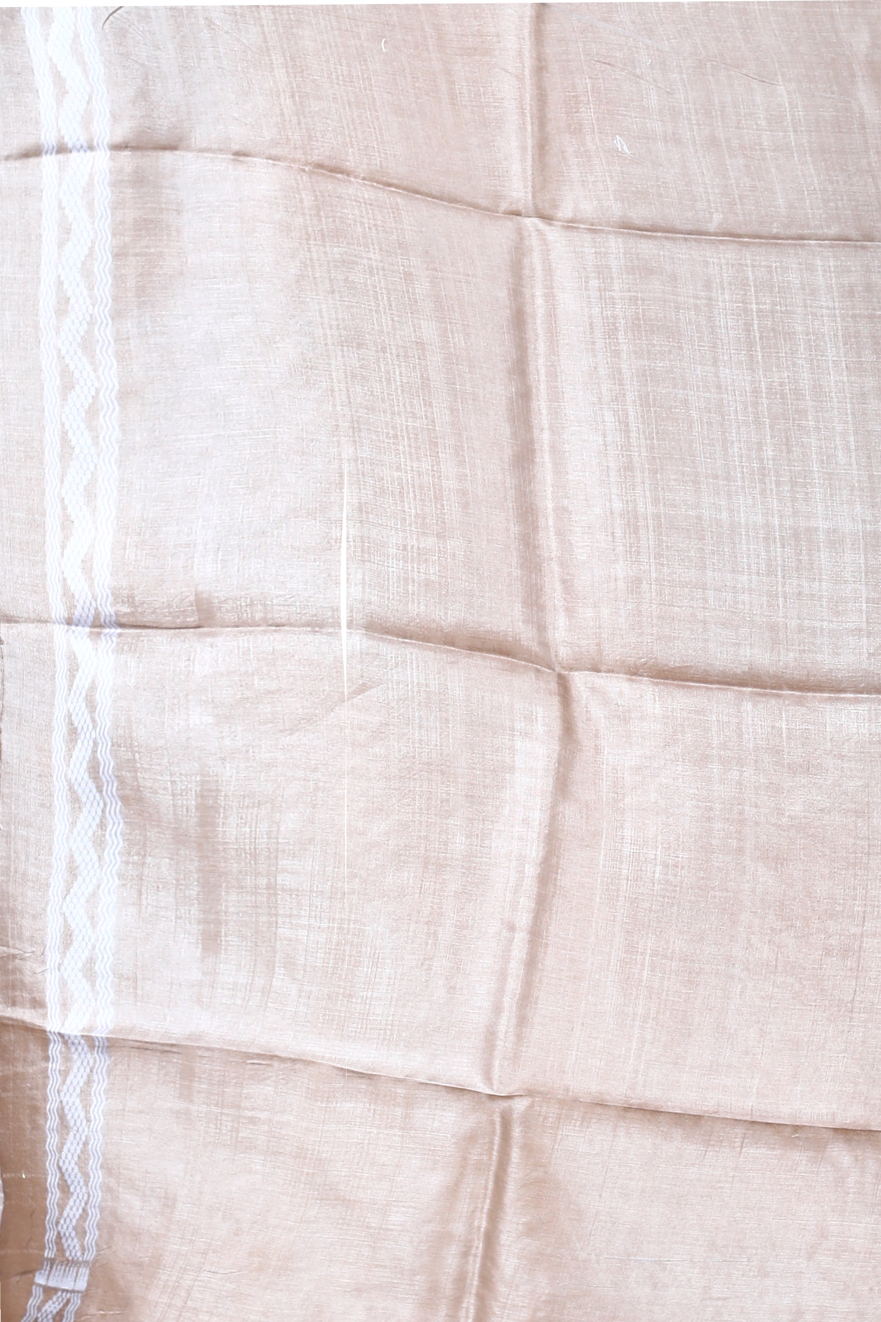 Grey Pure Kora Silk Saree