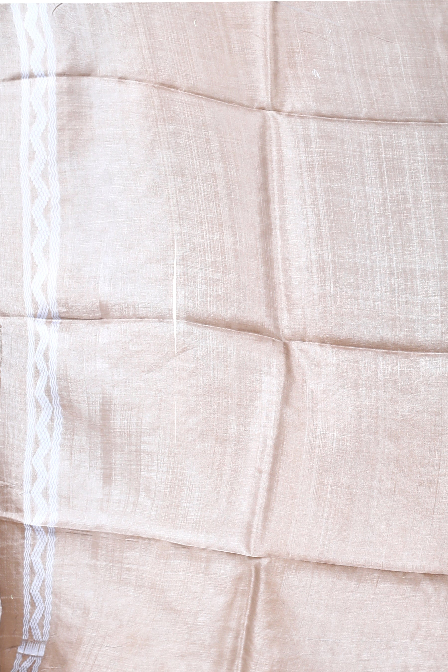 Grey Pure Kora Silk Saree
