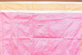 Light Pink Pure Paithani Silk Saree with Blouse Piece - Keya Seth Exclusive