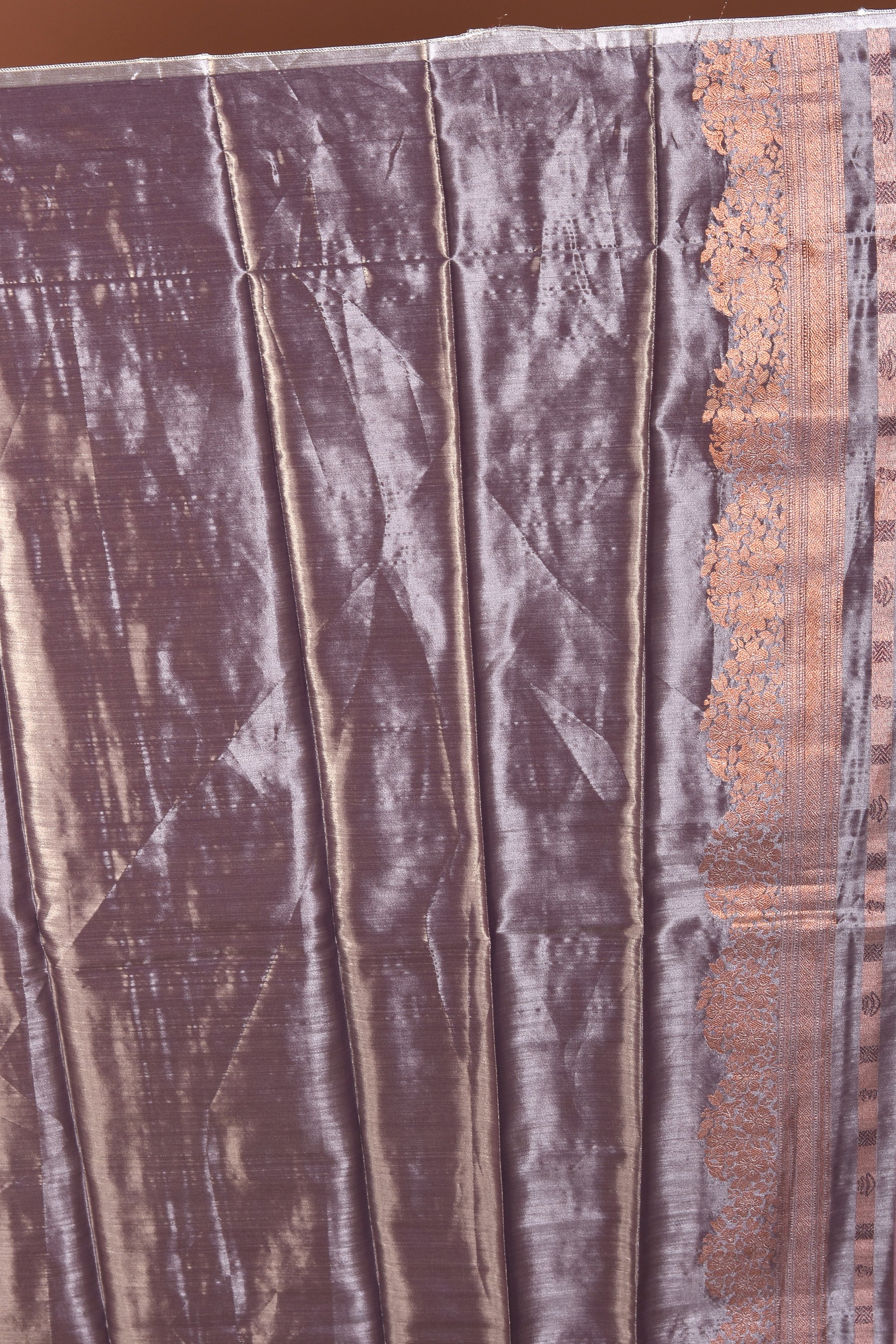 Lavender Blended Tissue Saree - Keya Seth Exclusive
