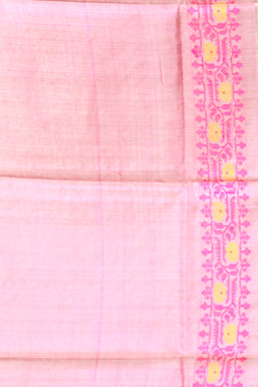 Offwhite Pure Tussar Saree