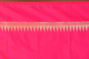 Bottle Green Blended Paithani Silk Saree - Keya Seth Exclusive