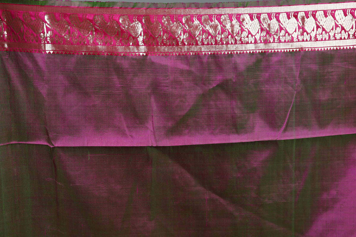 Green Kalashetra Saree