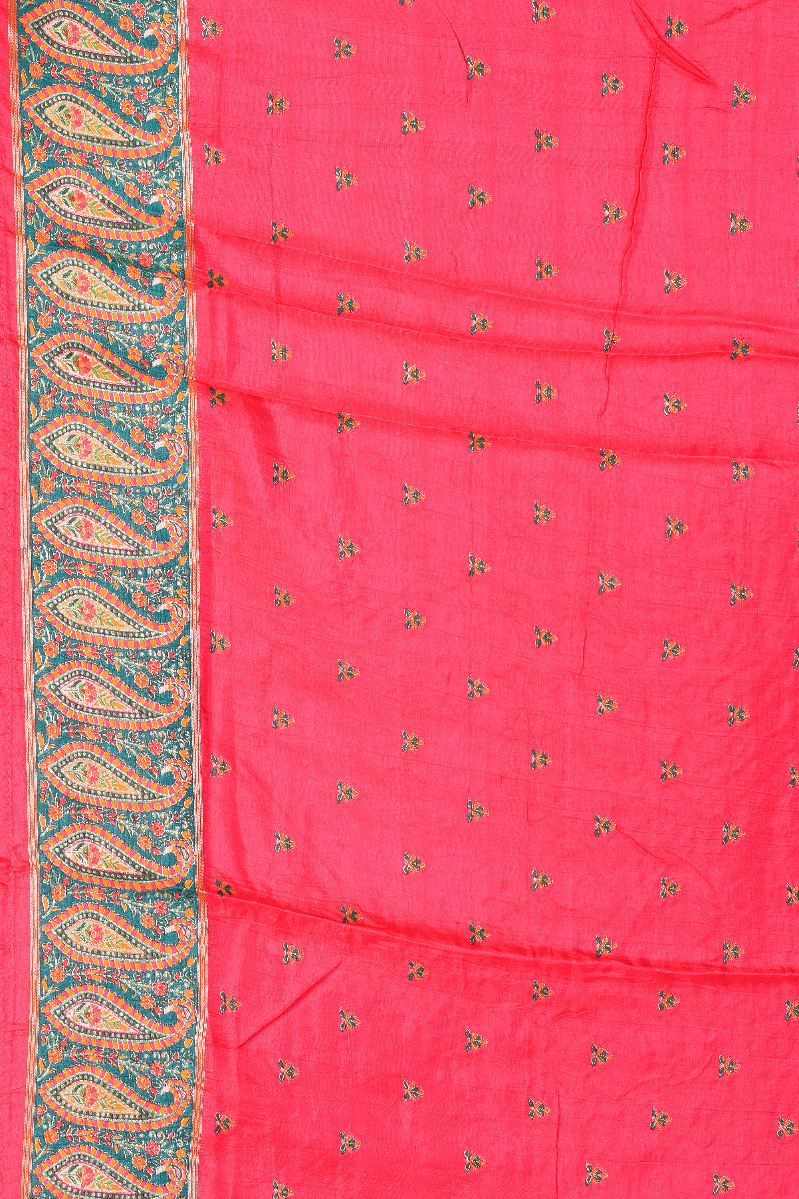 Pink Blended Printed Silk Saree - Keya Seth Exclusive