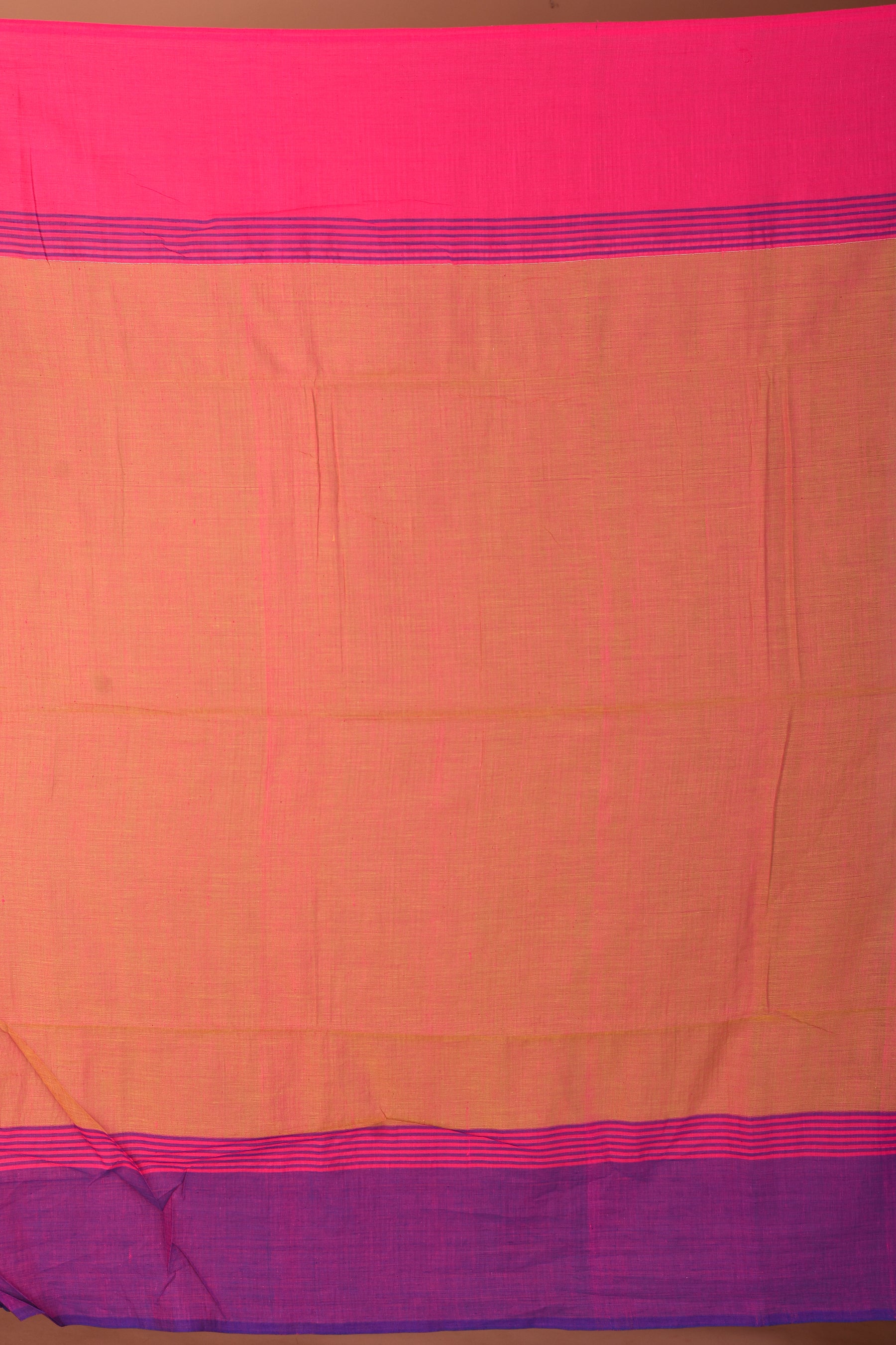 Green Blended Ghicha Tussar Saree