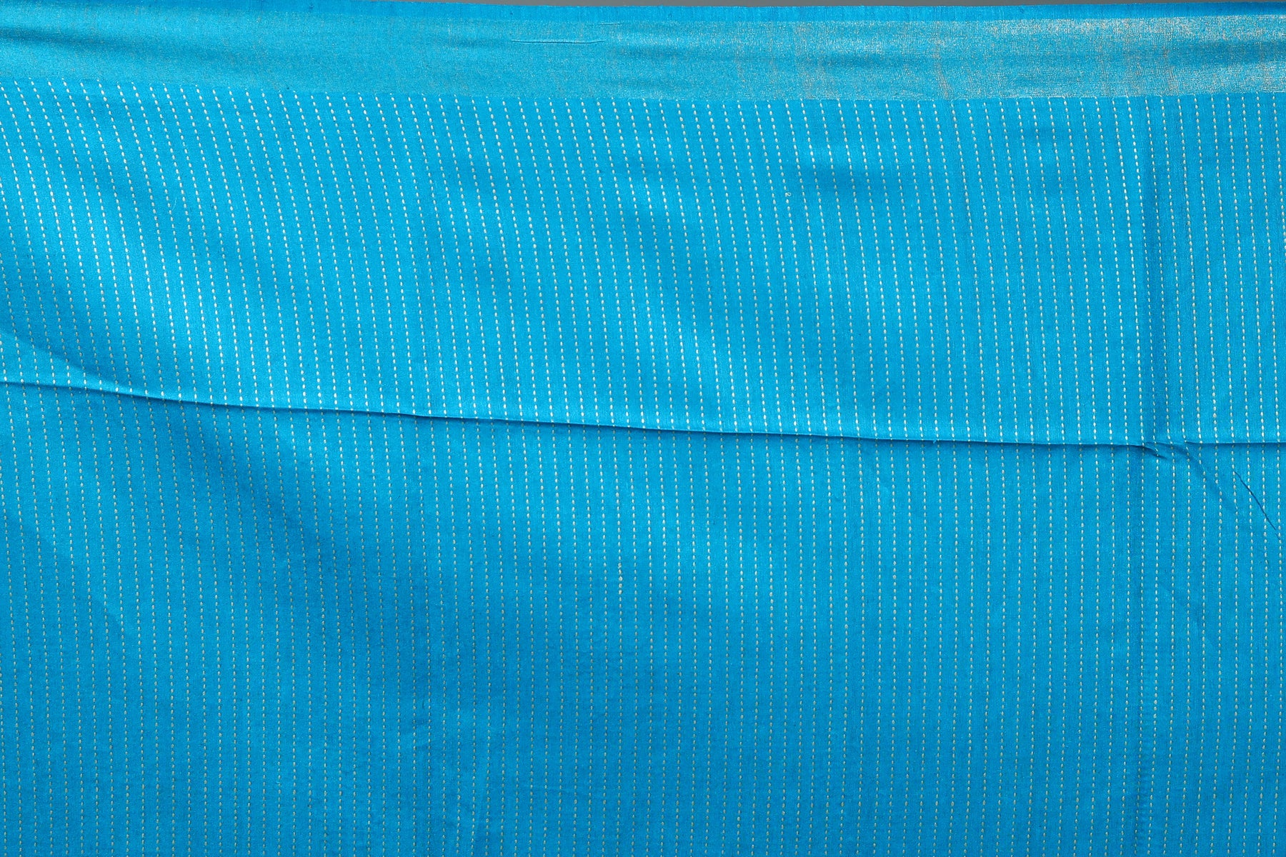 Blue Tussar Saree
