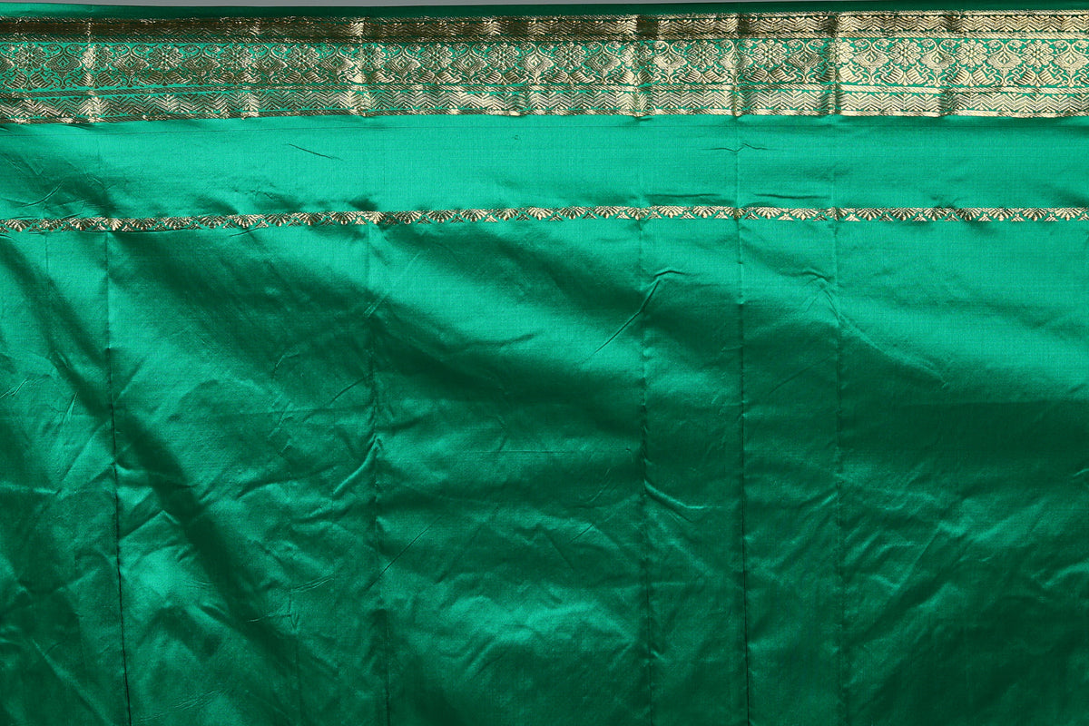Yellow Pure Kanjivaram Silk Saree